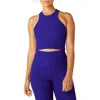 Beyond Yoga Studio Crop Tank In Vibrant Royal