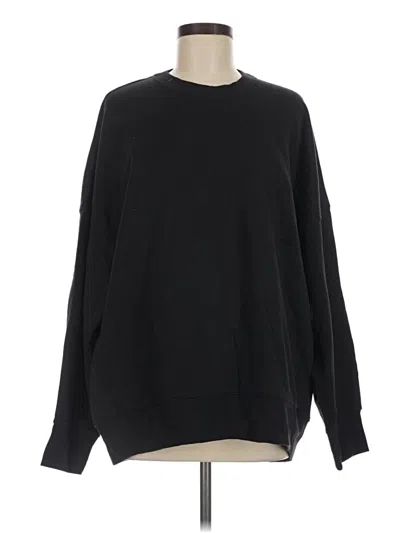 Pre-owned Beyond Yoga Sweatshirt In Black
