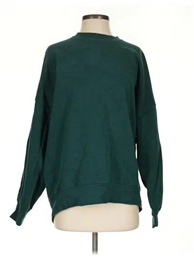 Pre-owned Beyond Yoga Sweatshirt In Green