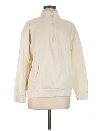 Pre-owned Beyond Yoga Sweatshirt In Ivory