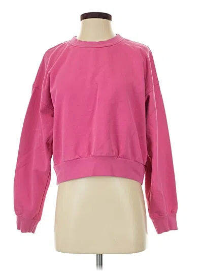 Pre-owned Beyond Yoga Sweatshirt In Pink