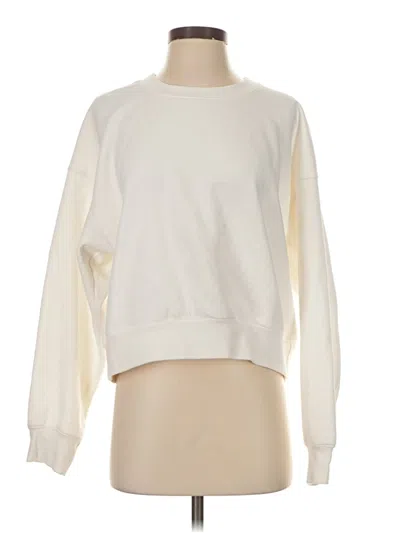 Pre-owned Beyond Yoga Sweatshirt In White