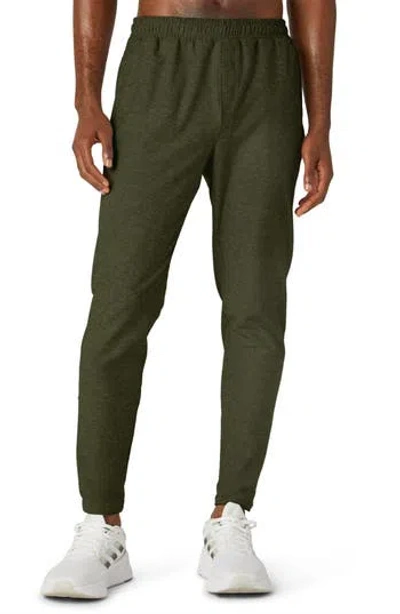 Beyond Yoga Take It Easy Athletic Pants In Beyond Olive Heather