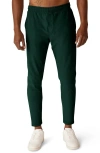 Beyond Yoga Take It Easy Athletic Pants In Dark Spruce Green Heather