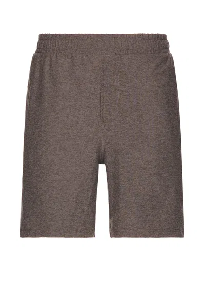 Beyond Yoga Take It Easy Short In Soft Umber Heather