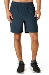 Beyond Yoga Take It Easy Sweat Shorts In Nocturnal Navy
