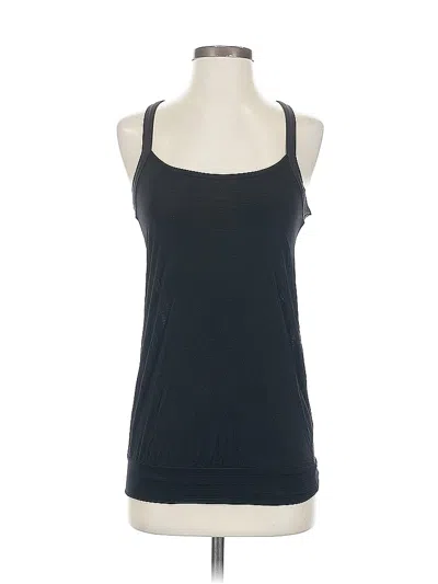 Pre-owned Beyond Yoga Tank Top Black Halter Neckline Tops