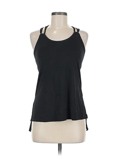 Pre-owned Beyond Yoga Tank Top Black Halter Neckline Tops