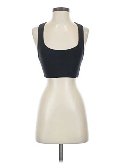 Pre-owned Beyond Yoga Tank Top Black Halter Neckline Tops