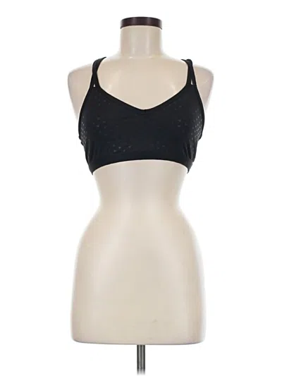 Pre-owned Beyond Yoga Tank Top Black Halter Neckline Tops