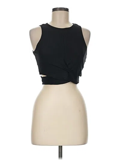 Beyond Yoga Tank Top Black Halter Neckline Tops