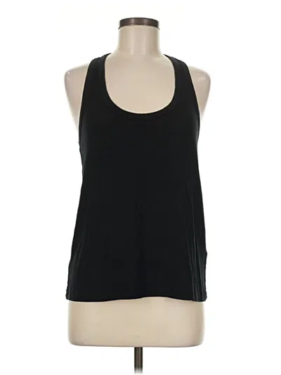 Pre-owned Beyond Yoga Tank Top Black Halter Neckline Tops