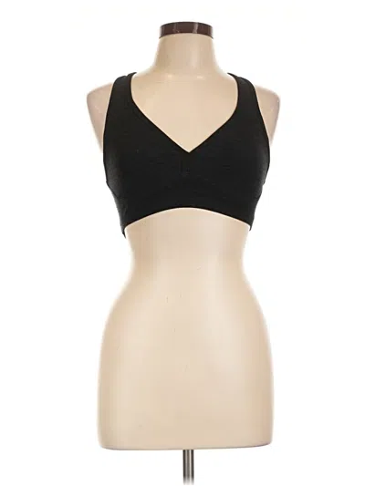 Pre-owned Beyond Yoga Tank Top Black Halter Neckline Tops