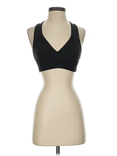 Pre-owned Beyond Yoga Tank Top Black Halter Neckline Tops