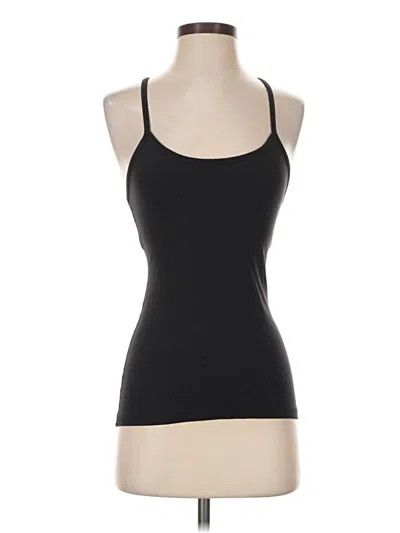 Pre-owned Beyond Yoga Tank Top Black Halter Neckline Tops