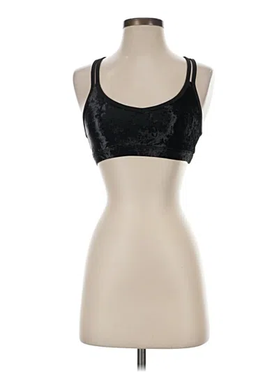 Pre-owned Beyond Yoga Tank Top Black Strapless Neckline Tops