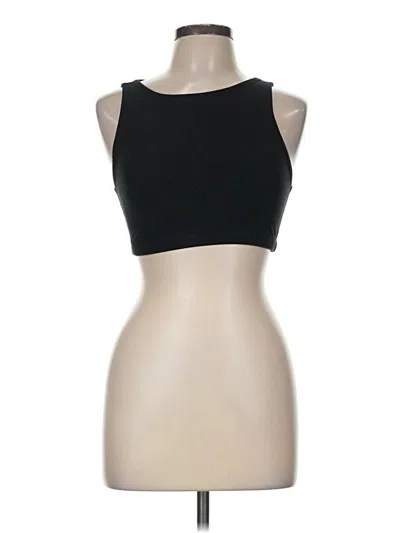 Pre-owned Beyond Yoga Tank Top Black Strapless Neckline Tops