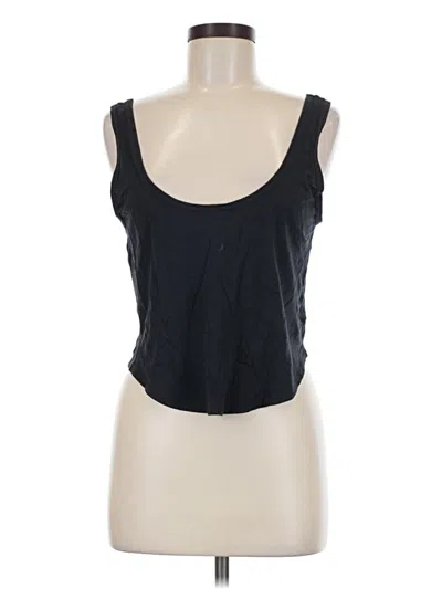 Pre-owned Beyond Yoga Tank Top Black Strapless Neckline Tops