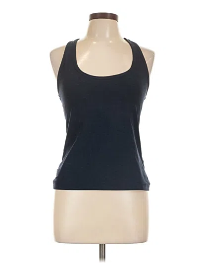 Pre-owned Beyond Yoga Tank Top Blue Halter Neckline Tops