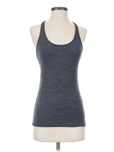 Pre-owned Beyond Yoga Tank Top Gray Halter Neckline Tops