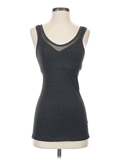 Pre-owned Beyond Yoga Tank Top Gray Strapless Neckline Tops