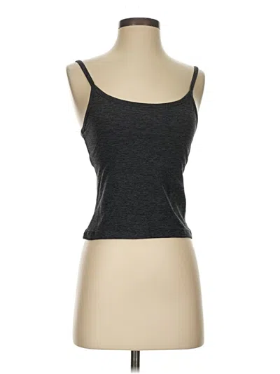 Pre-owned Beyond Yoga Tank Top Gray Strapless Neckline Tops