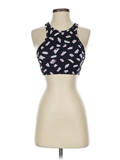 Pre-owned Beyond Yoga Tank Top Pink Halter Neckline Tops