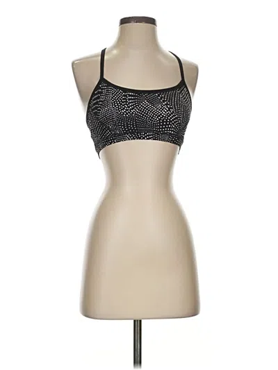 Pre-owned Beyond Yoga Tank Top Silver Halter Neckline Tops