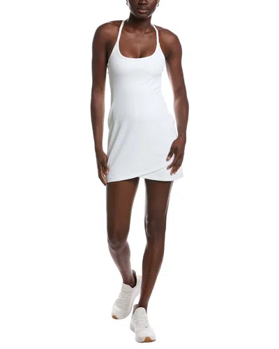 Beyond Yoga The Line Ribbed Mini Dress In Animal Print
