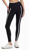 Beyond Yoga Top Line Midi Legging In Darkest Night In Multi