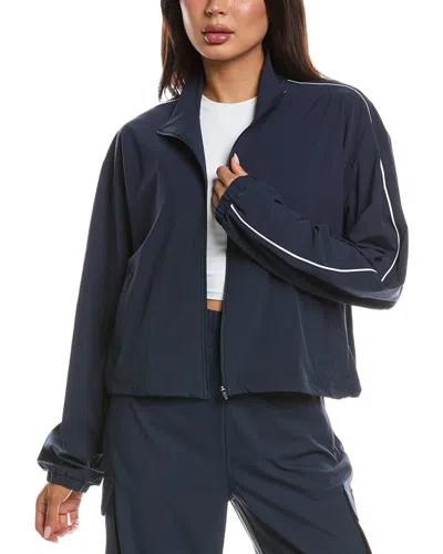 Beyond Yoga Track Jacket In Black