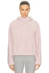 Beyond Yoga Unity Quarter Zip Up Hoodie In Pink