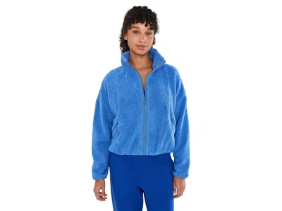 Beyond Yoga Unity Zip Jacket Women's Jacket Mineral Blue: Xl