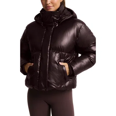 Beyond Yoga Up For It Puffer Jacket In Brown
