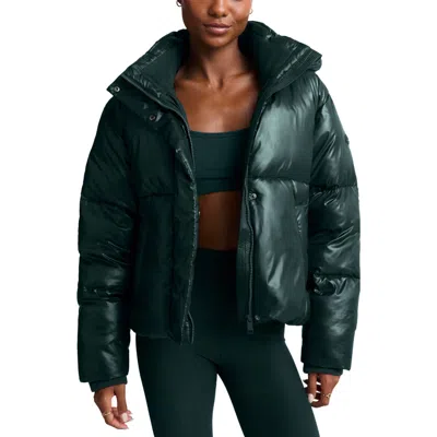 Beyond Yoga Up For It Puffer Jacket In Green