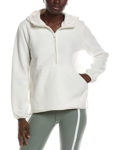 Beyond Yoga Urban Explorer 1/2-zip Pullover In White