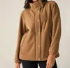 Beyond Yoga Urban Explorer Jacket In Deep Tan
