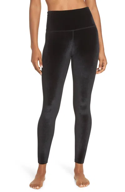 Beyond Yoga Velvet Motion Legging In Black