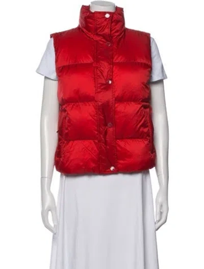 Pre-owned Beyond Yoga Vest In Red