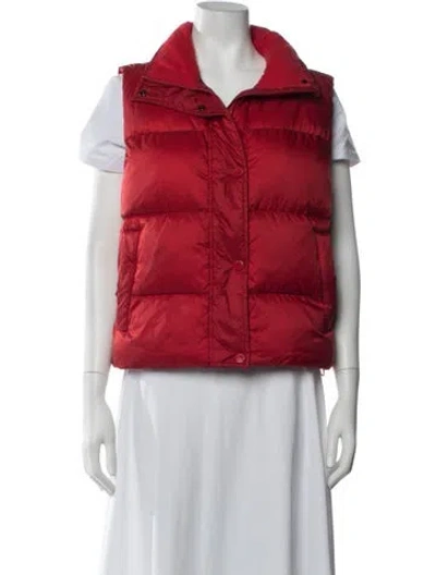 Pre-owned Beyond Yoga Vest In Red