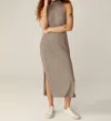 Beyond Yoga Well Traveled Midi Dress In Birch