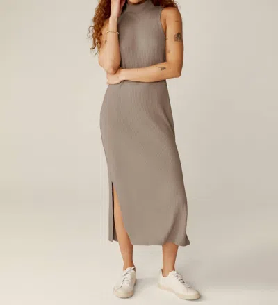 Beyond Yoga Well Traveled Midi Dress In Birch