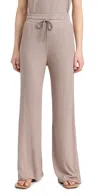 BEYOND YOGA WELL TRAVELED WIDE LEG PANTS OYSTER