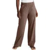 Beyond Yoga Wide Leg Utility Pants In Brown