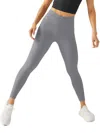 Beyond Yoga Women's At Your Leisure High-waisted Cropped Leggings In Cloud Gray Heather