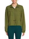 Beyond Yoga Women's City Chic Mid Length Jacket In Palm Leaf
