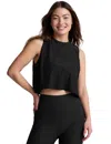 Beyond Yoga Featherweight Center Stage Cropped Tank