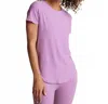Beyond Yoga Women's Featherweight On The Down Low Tee In Purple