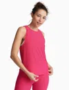 Beyond Yoga Featherweight Rebalance Tank Top In Vivid Pink Heather In Pink
