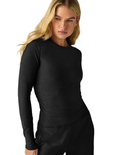 Beyond Yoga Women's Featherweight Your Fit Long Sleeve Top In Black